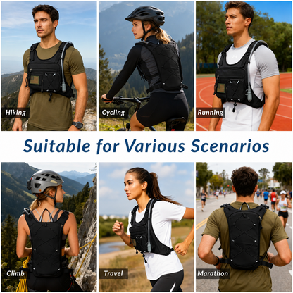 RunLight Tactical Hydration Vest