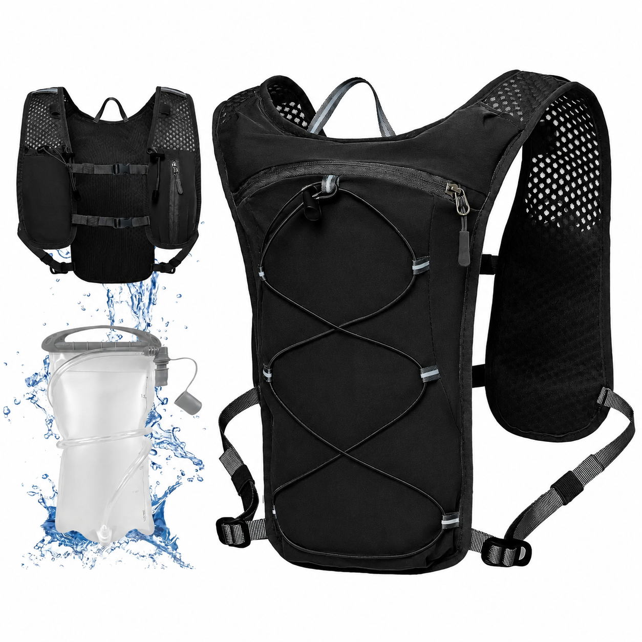 RunLight Tactical Hydration Vest