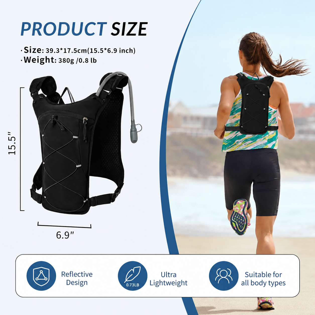 RunLight Tactical Hydration Vest