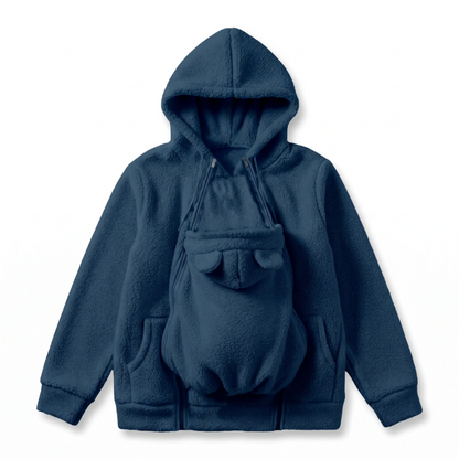 CozyCarry Fleece – 2-in-1 Babywearing Hoodie Carrier