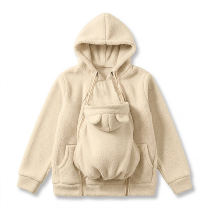 CozyCarry Fleece – 2-in-1 Babywearing Hoodie Carrier