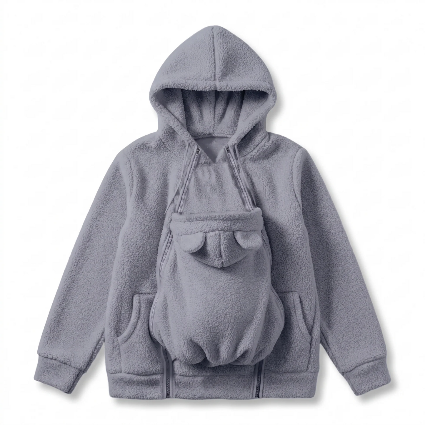 CozyCarry Fleece – 2-in-1 Babywearing Hoodie Carrier