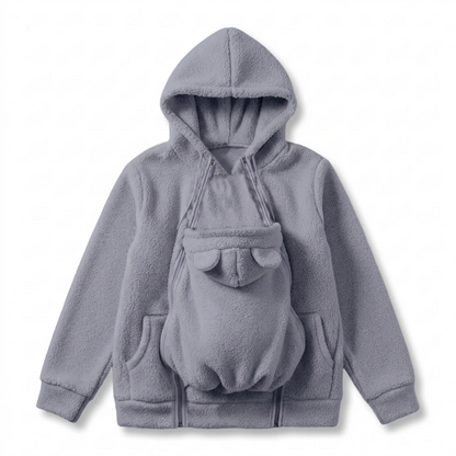 CozyCarry Fleece – 2-in-1 Babywearing Hoodie Carrier