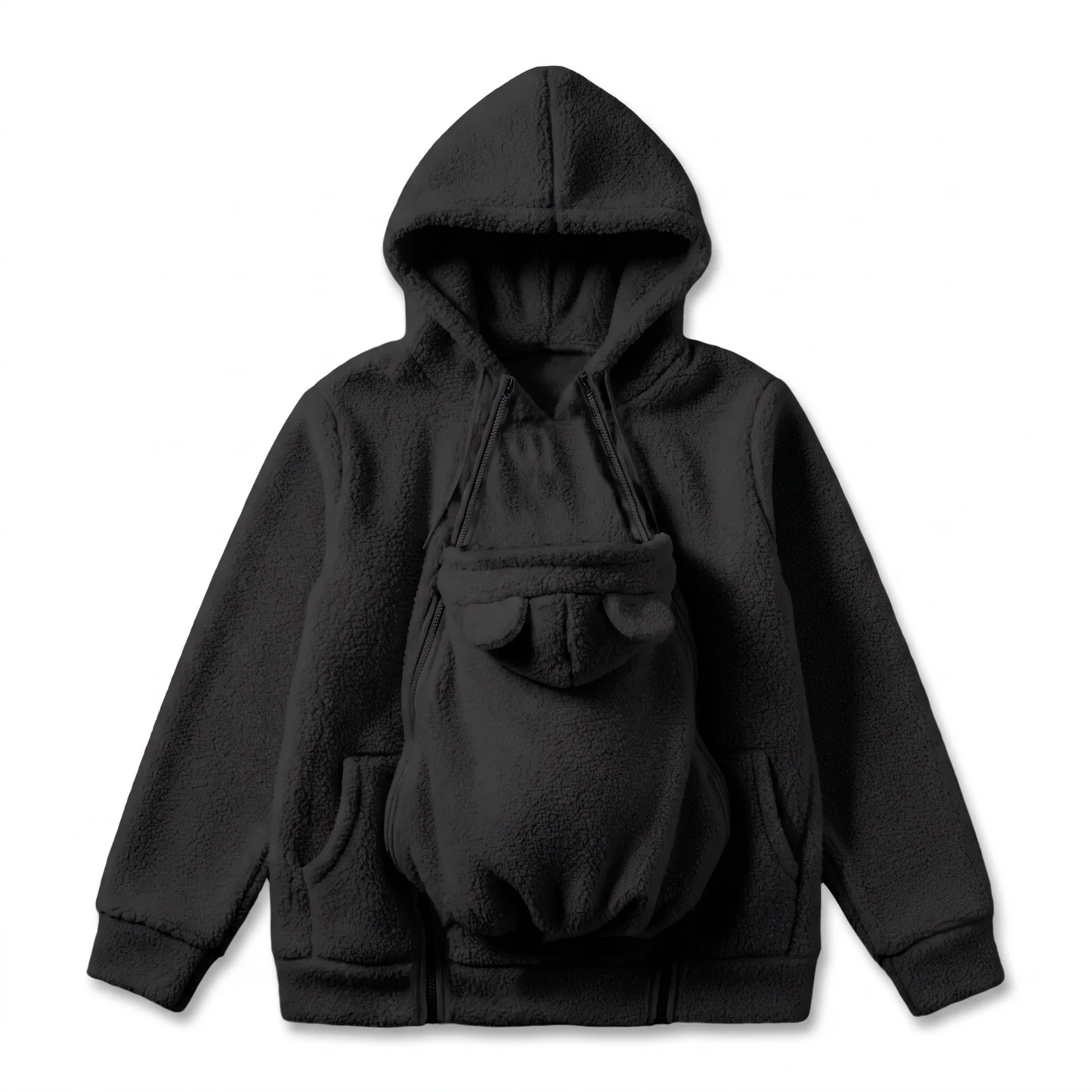 CozyCarry Fleece – 2-in-1 Babywearing Hoodie Carrier